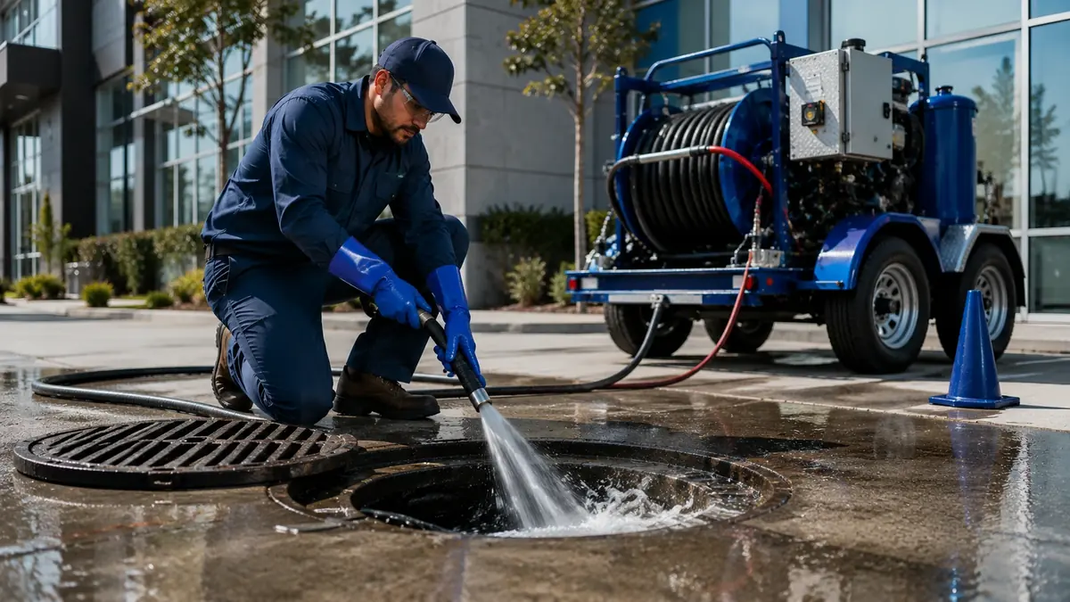 Commercial Hydro Jet Drain Cleaning in Dinuba